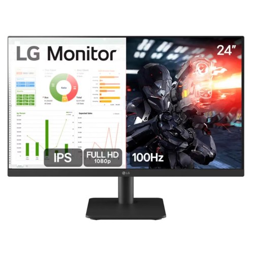Monitor LG Gamer 24" 100Hz 5ms Full HD - 24MS500-B